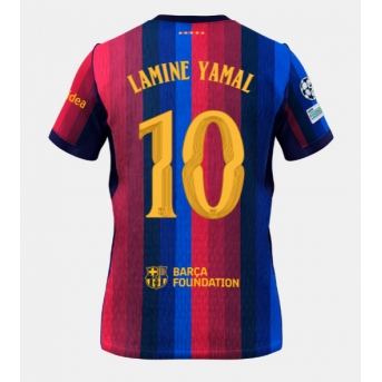 Billige Fotballdrakt Barcelona Lamine Yamal #10 Replika Hjemmedrakt 2026-27 Kortermet